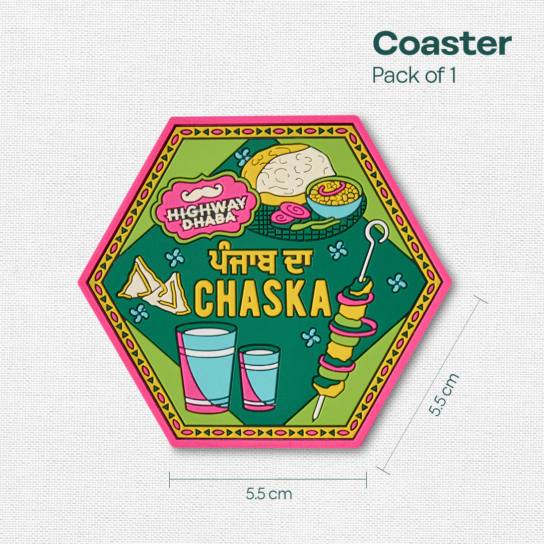 Maska Chaska! Coasters, Pack of 1