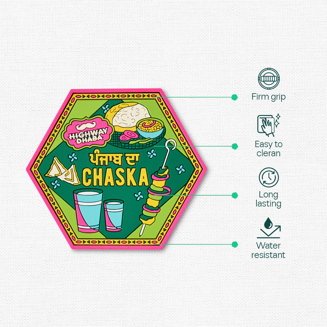 Maska Chaska! Coasters, Pack of 1
