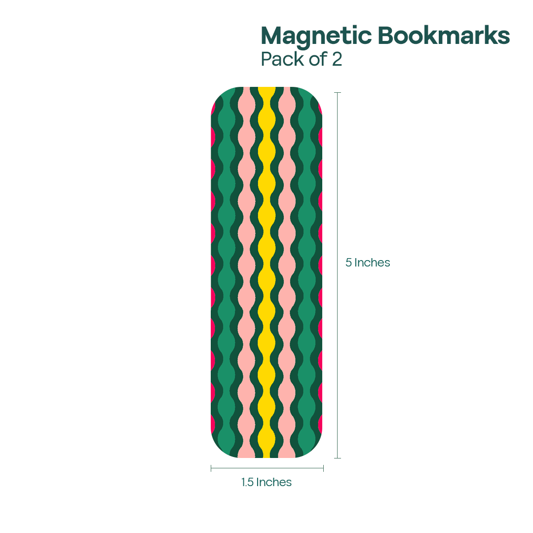 Magnetic Bookmarks Series 1, Pack of 2