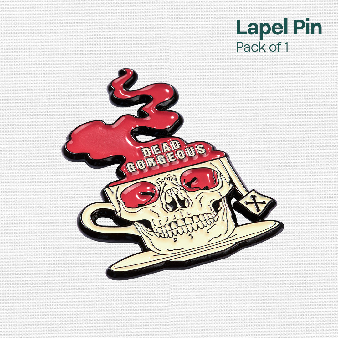 Dead Gorgeous! Lapel Pins, Pack Of 1