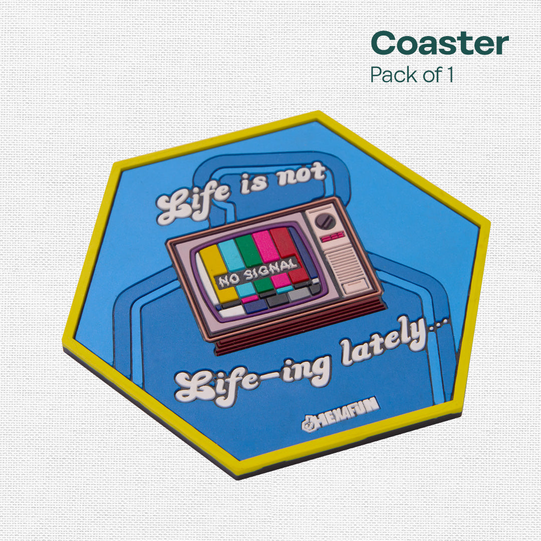 Life-ing! Coasters, Pack Of 1