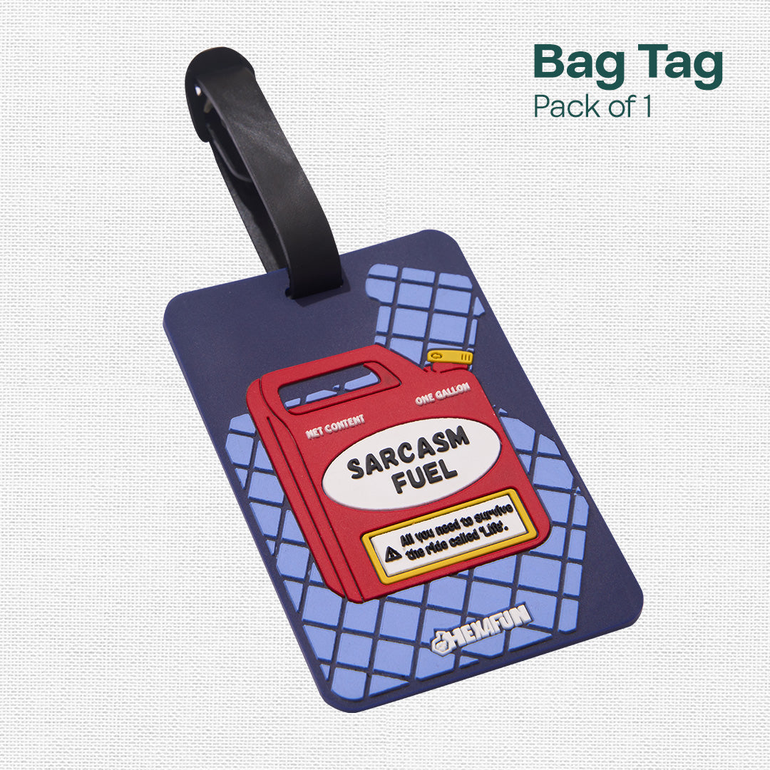 Sarcasm Fuel! Bag Tags, Pack Of 1