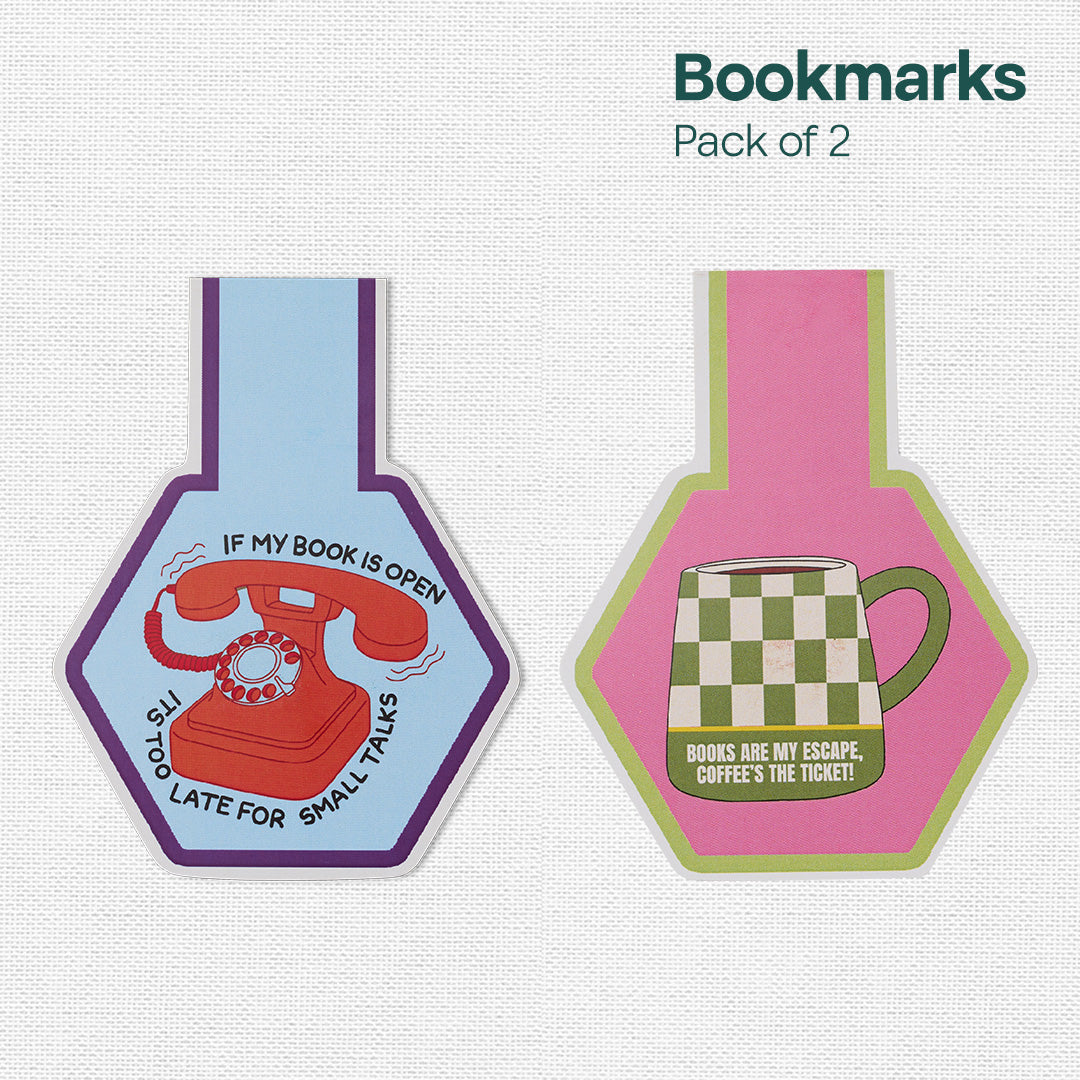 Anti-Social Club! Bookmarks, Pack of 2