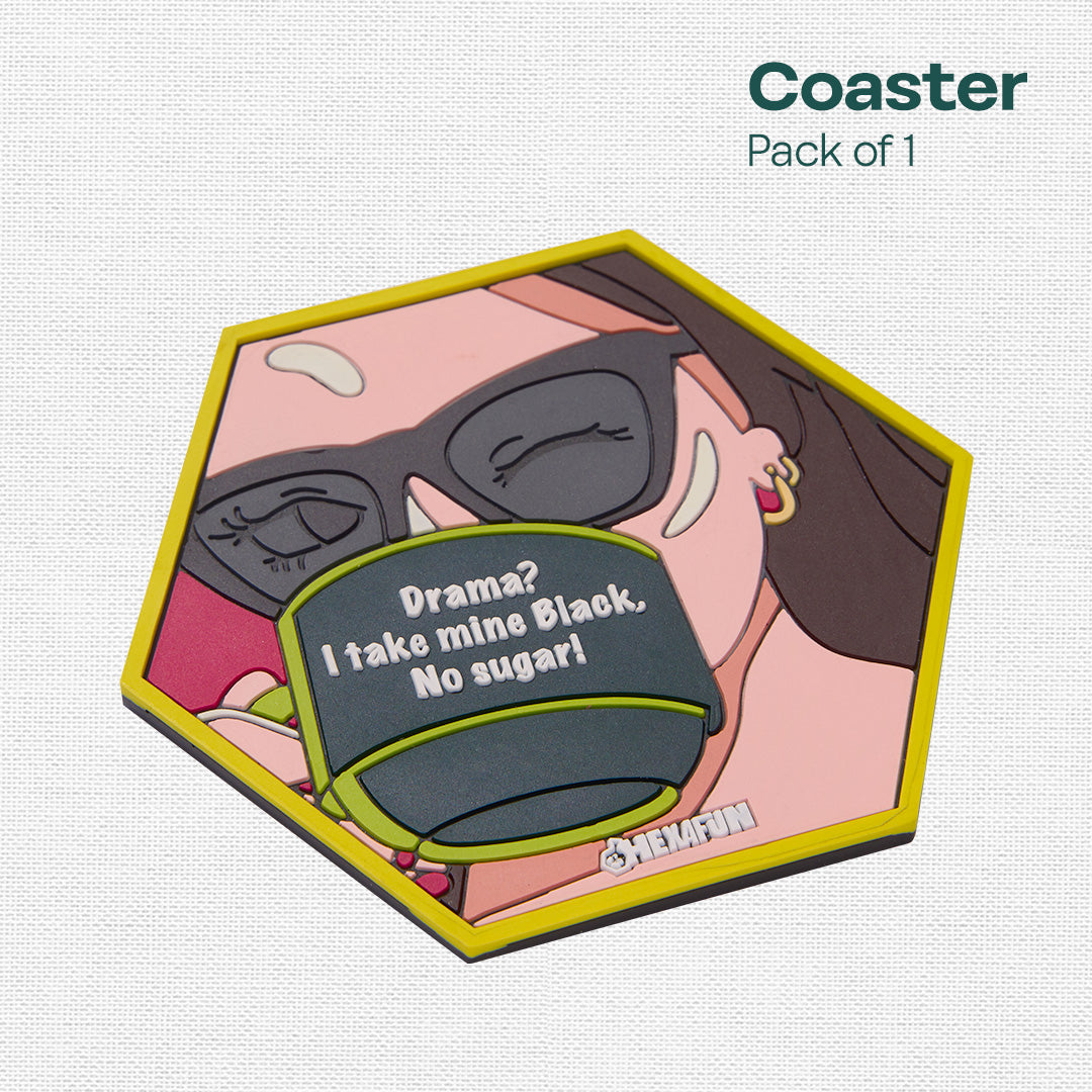 Drama! Coasters, Pack Of 1