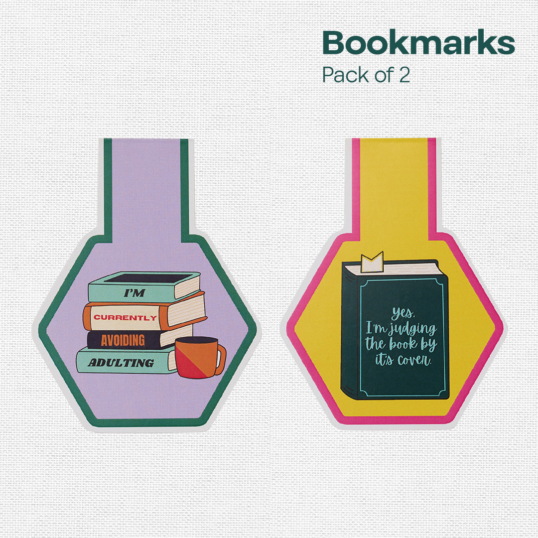 Plot Twist! Bookmarks, Pack of 2