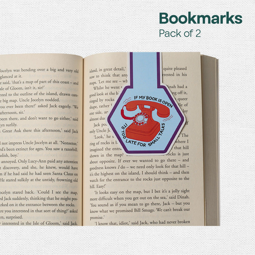 Anti-Social Club! Bookmarks, Pack of 2