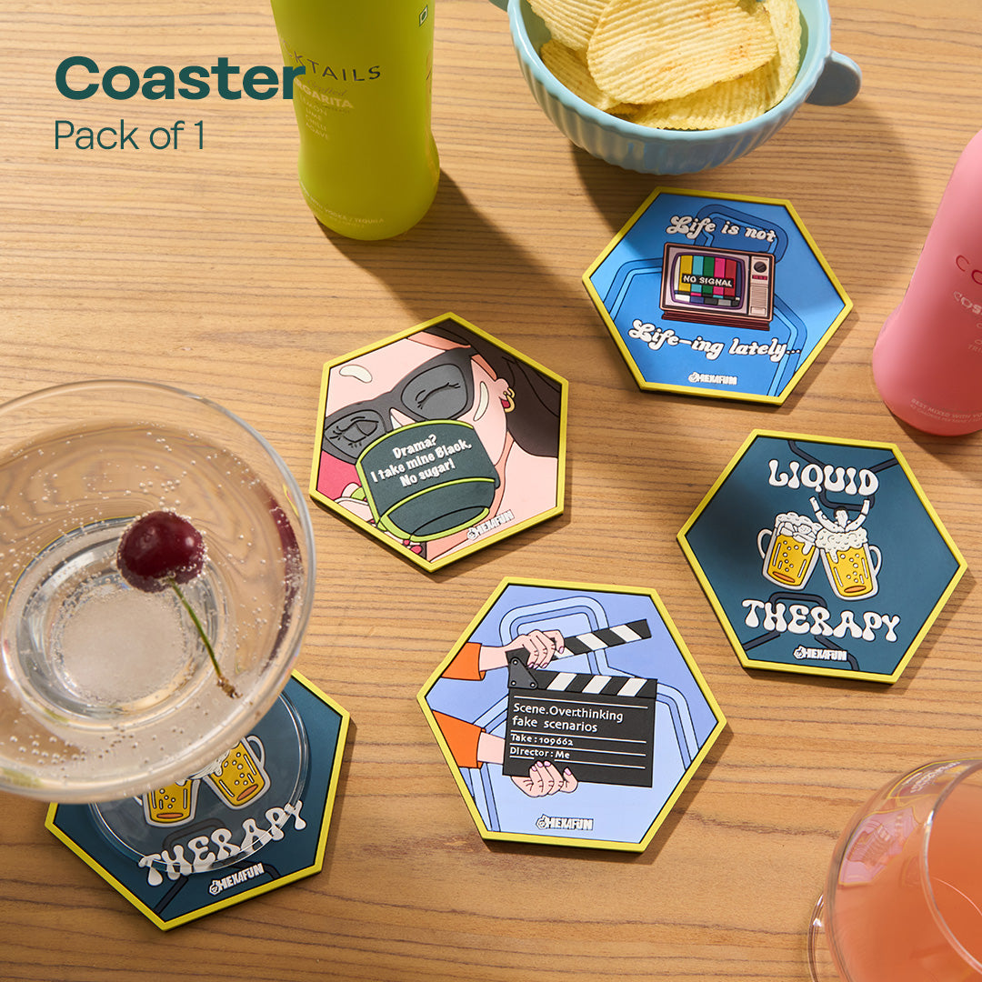 Life-ing! Coasters, Pack Of 1