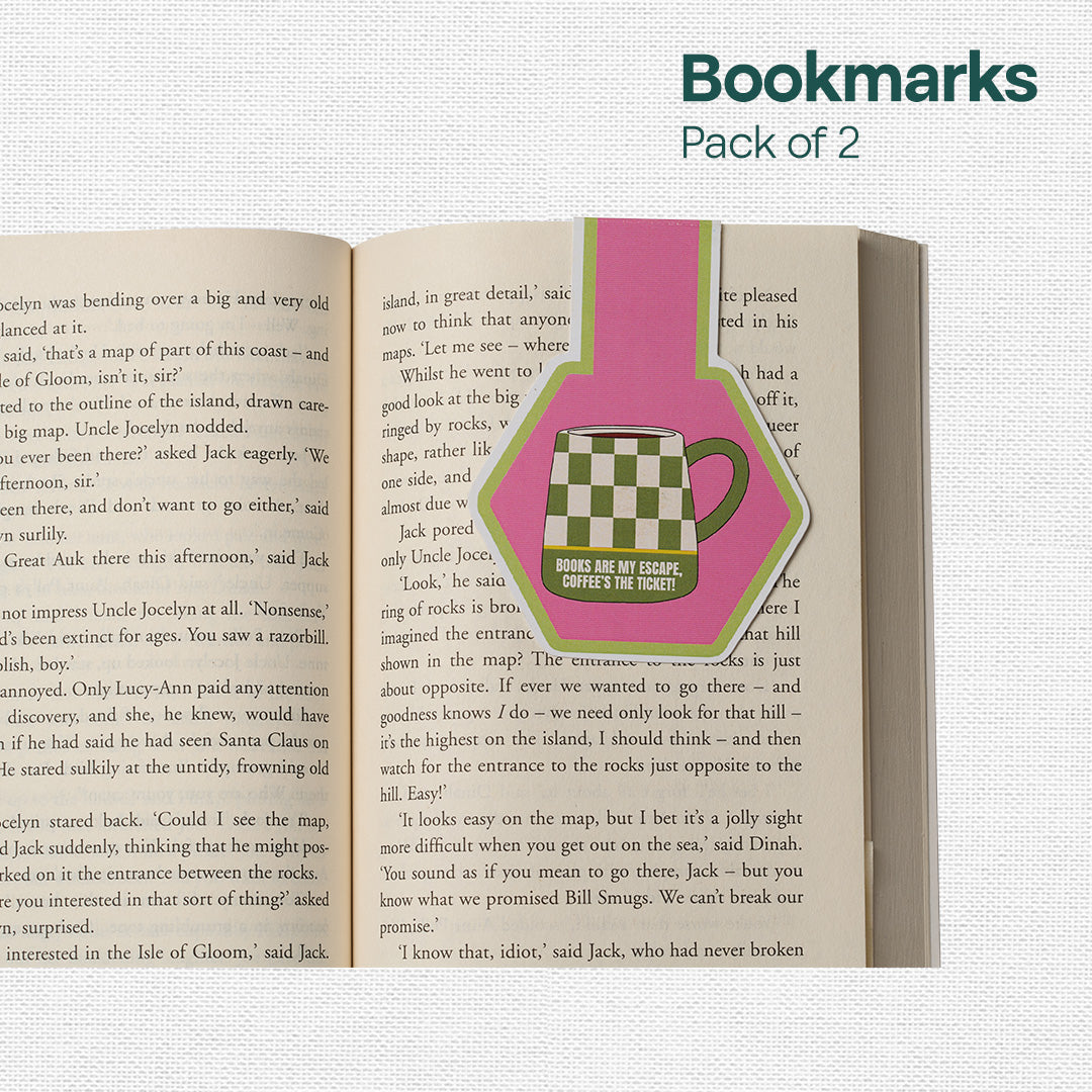 Anti-Social Club! Bookmarks, Pack of 2