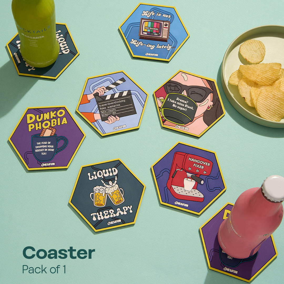 Drama! Coasters, Pack Of 1
