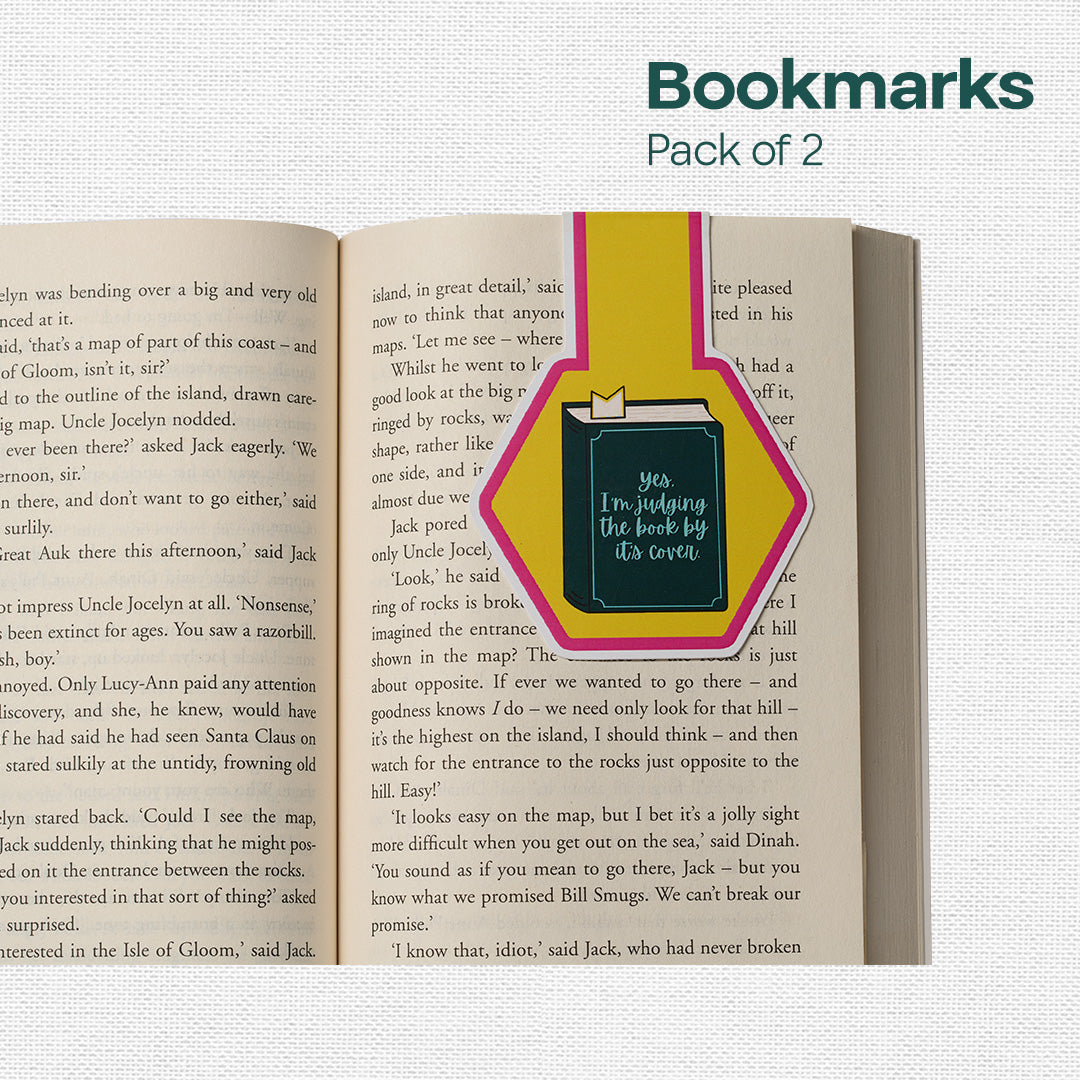 Plot Twist! Bookmarks, Pack of 2