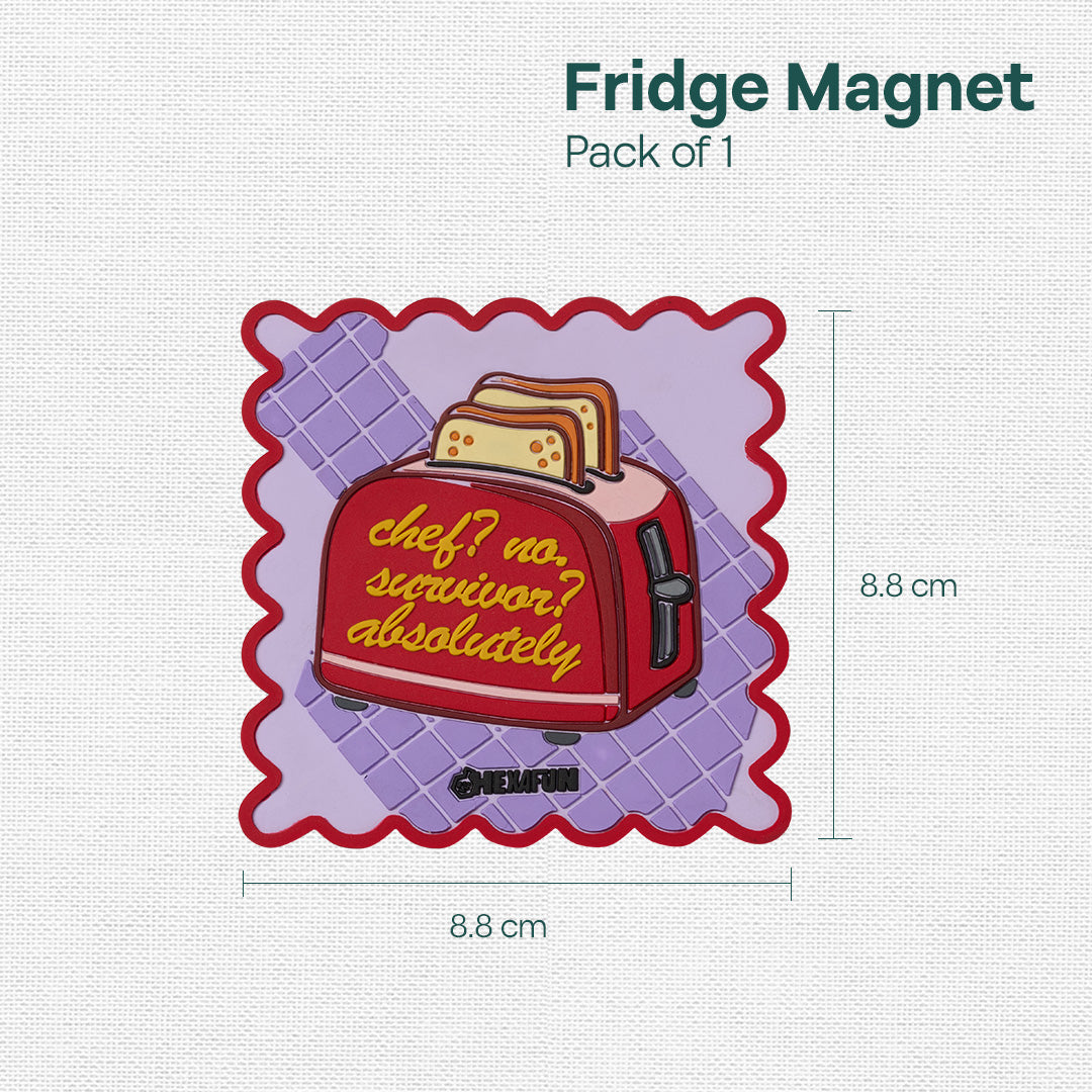 Survival Hack! Fridge Magnets, Pack of 1