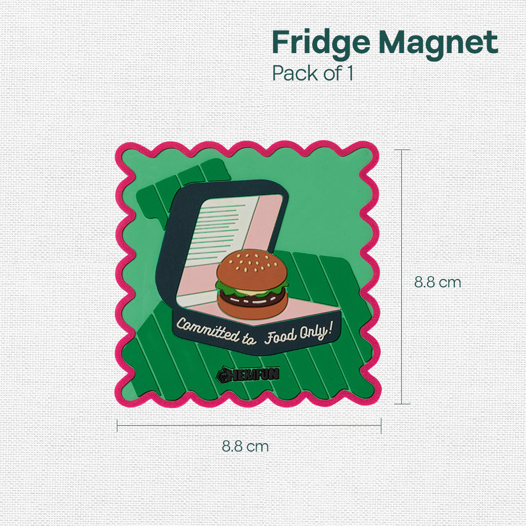 Foodie! Fridge Magnets, Pack of 1