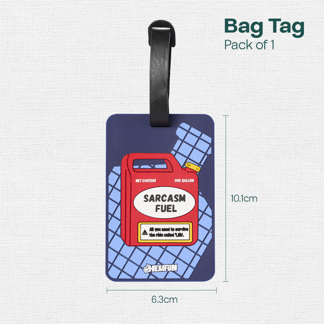 Sarcasm Fuel! Bag Tags, Pack Of 1