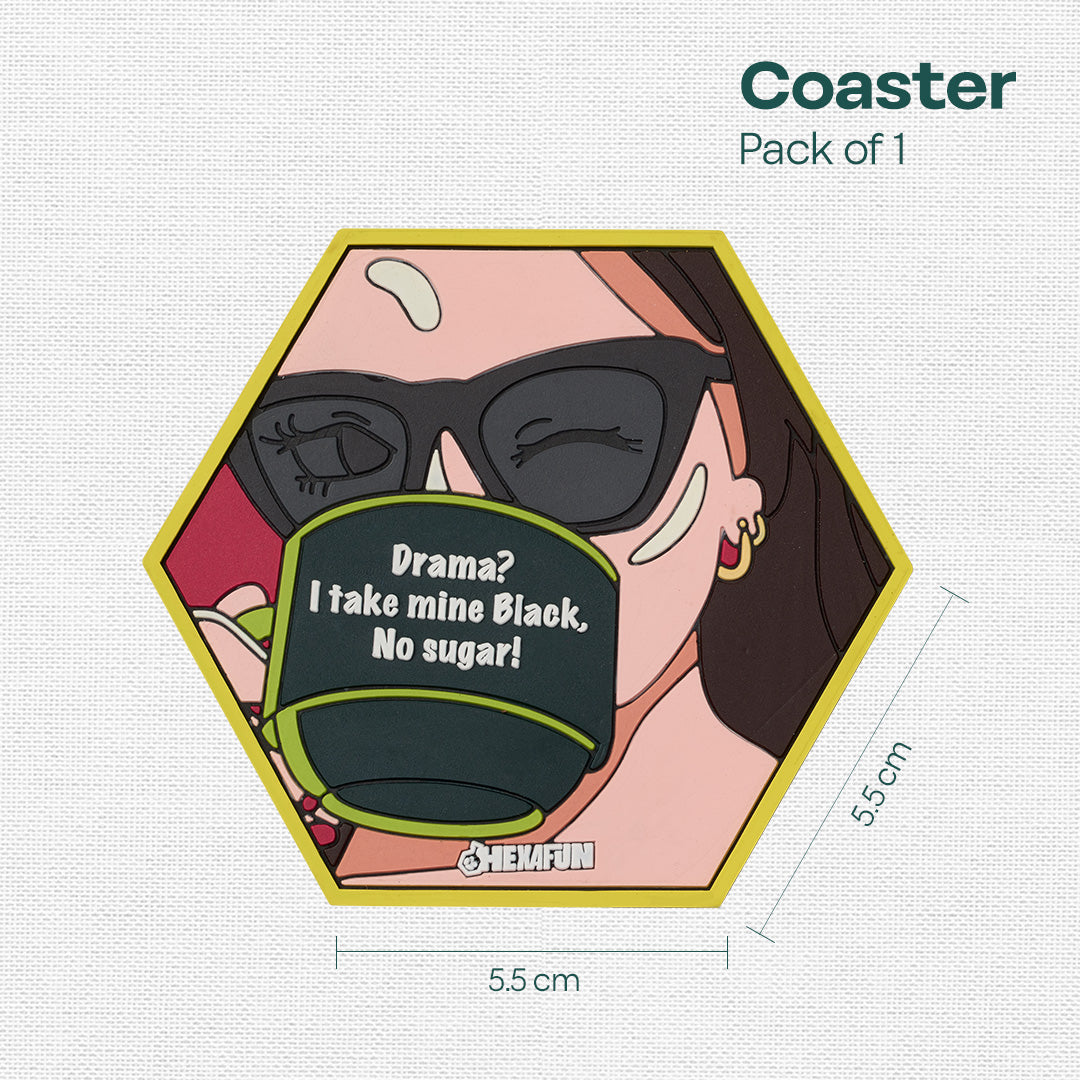 Drama! Coasters, Pack Of 1