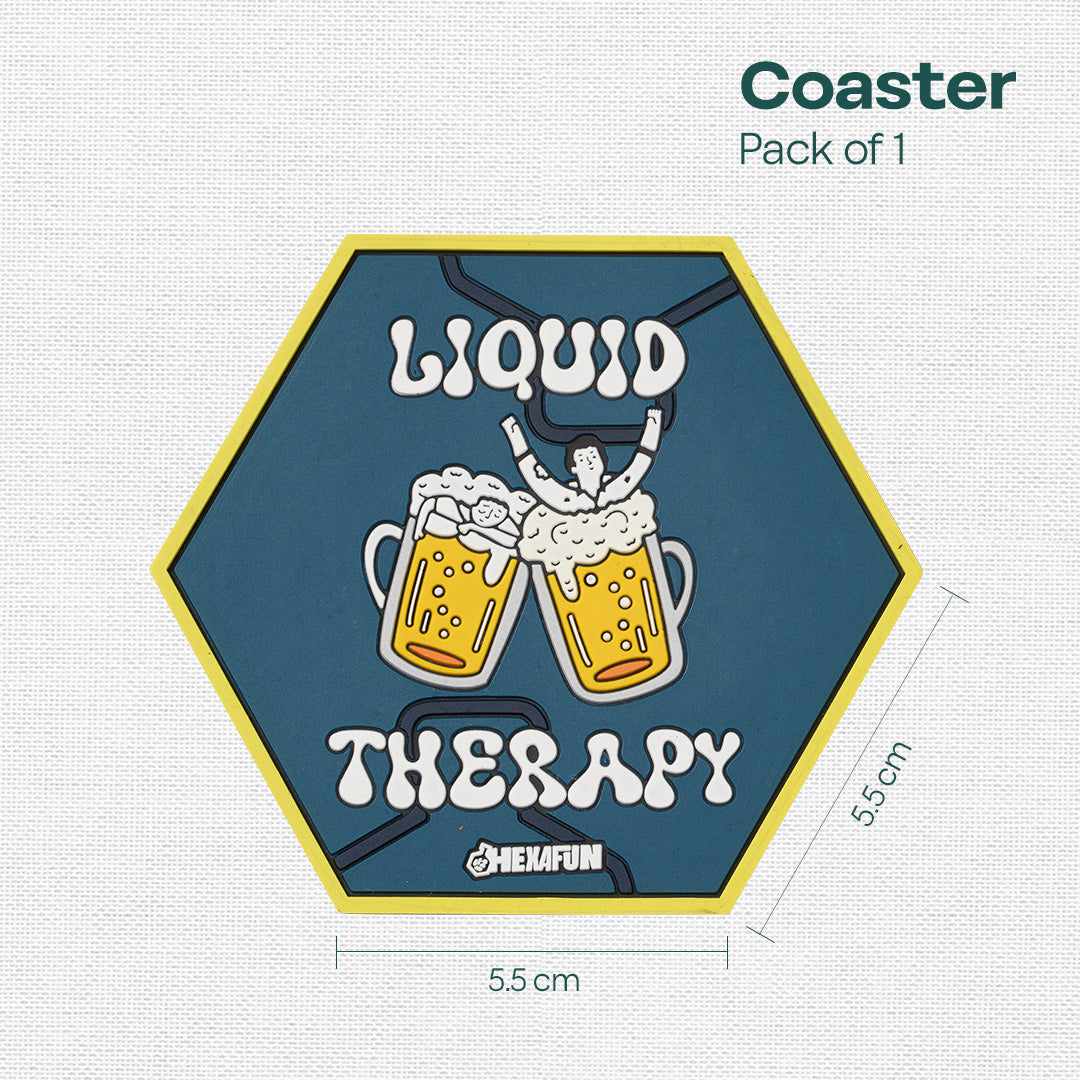 Liquid Therapy! Coasters, Pack Of 1