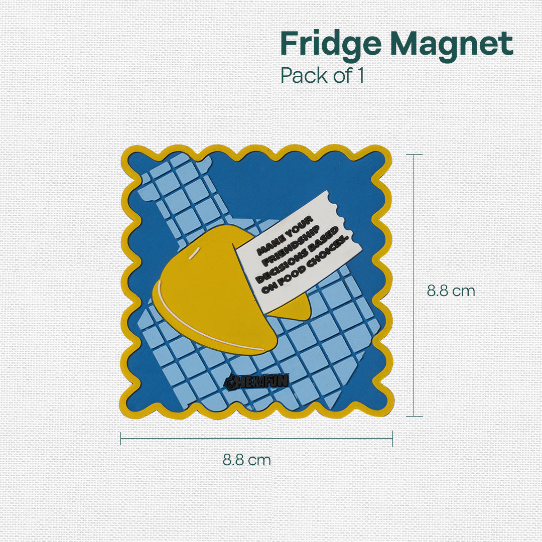 Food>Friends! Fridge Magnets, Pack of 1