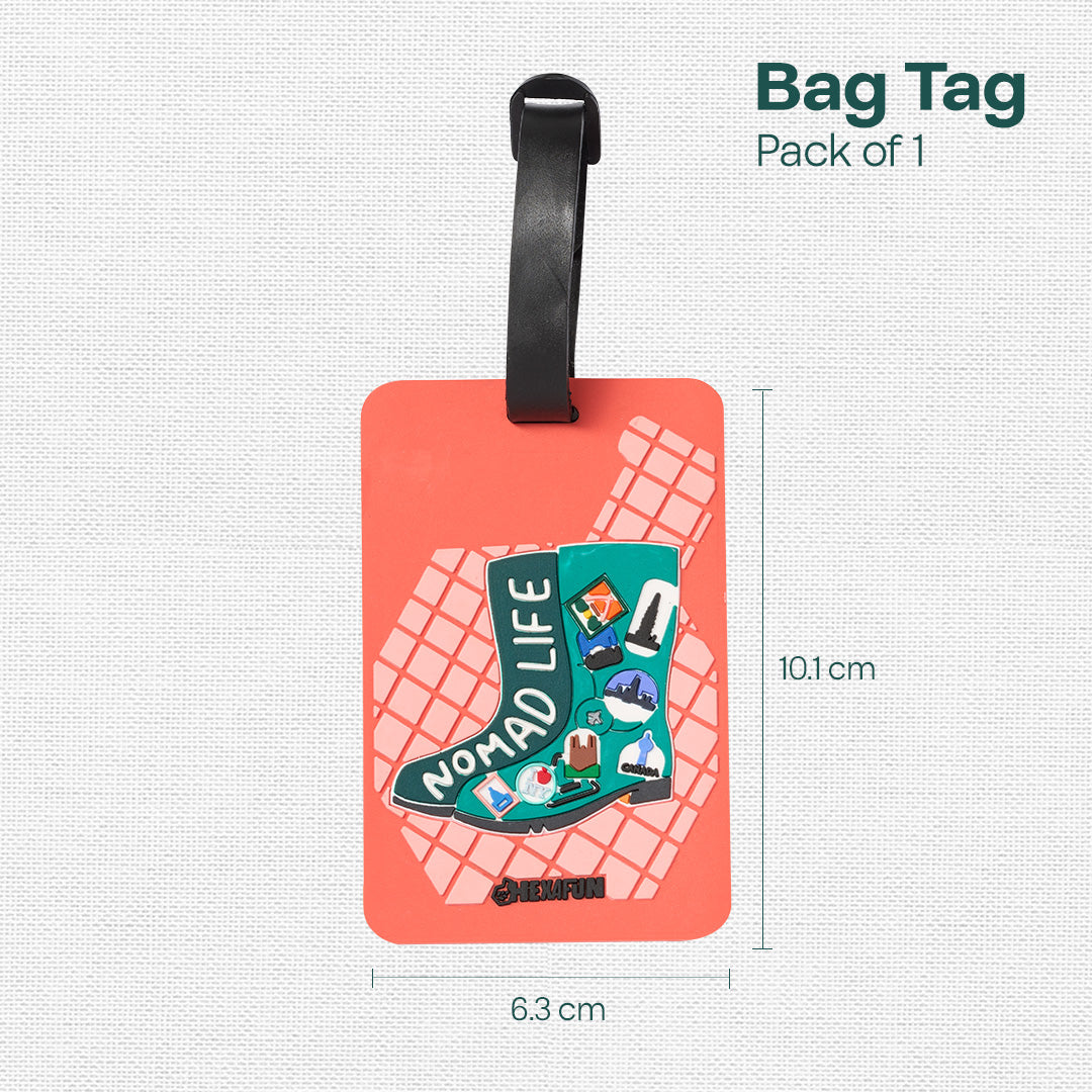 Nomad Life! Bag Tags, Pack Of 1