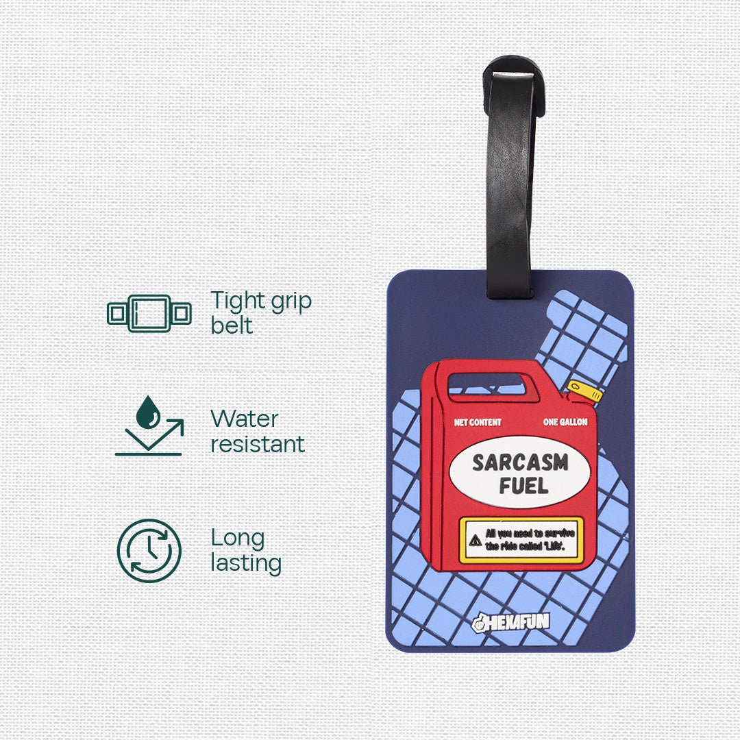 Sarcasm Fuel! Bag Tags, Pack Of 1