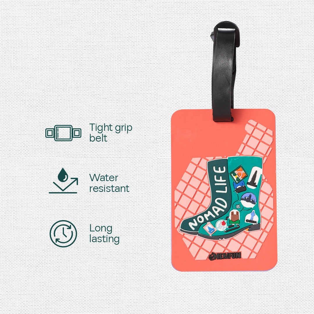 Nomad Life! Bag Tags, Pack Of 1