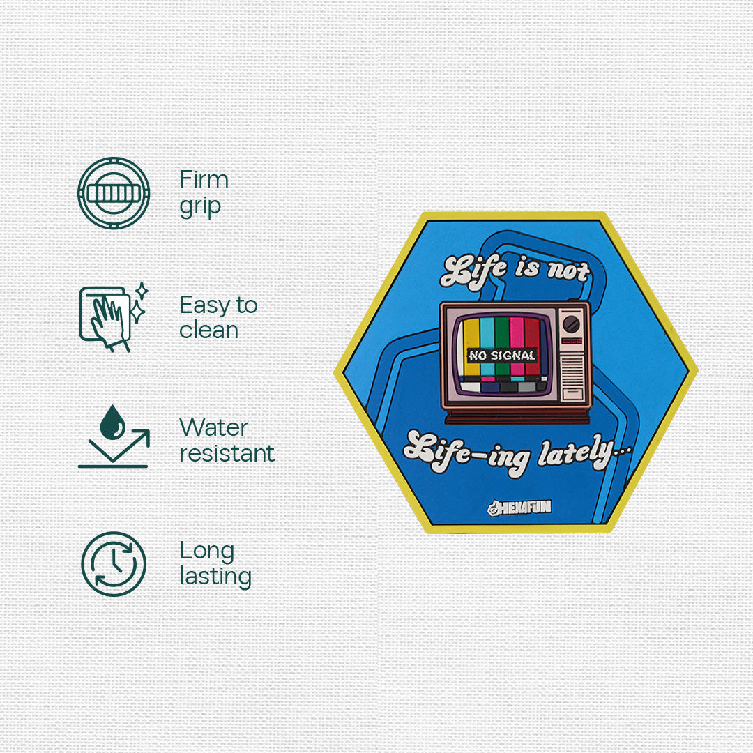 Life-ing! Coasters, Pack Of 1