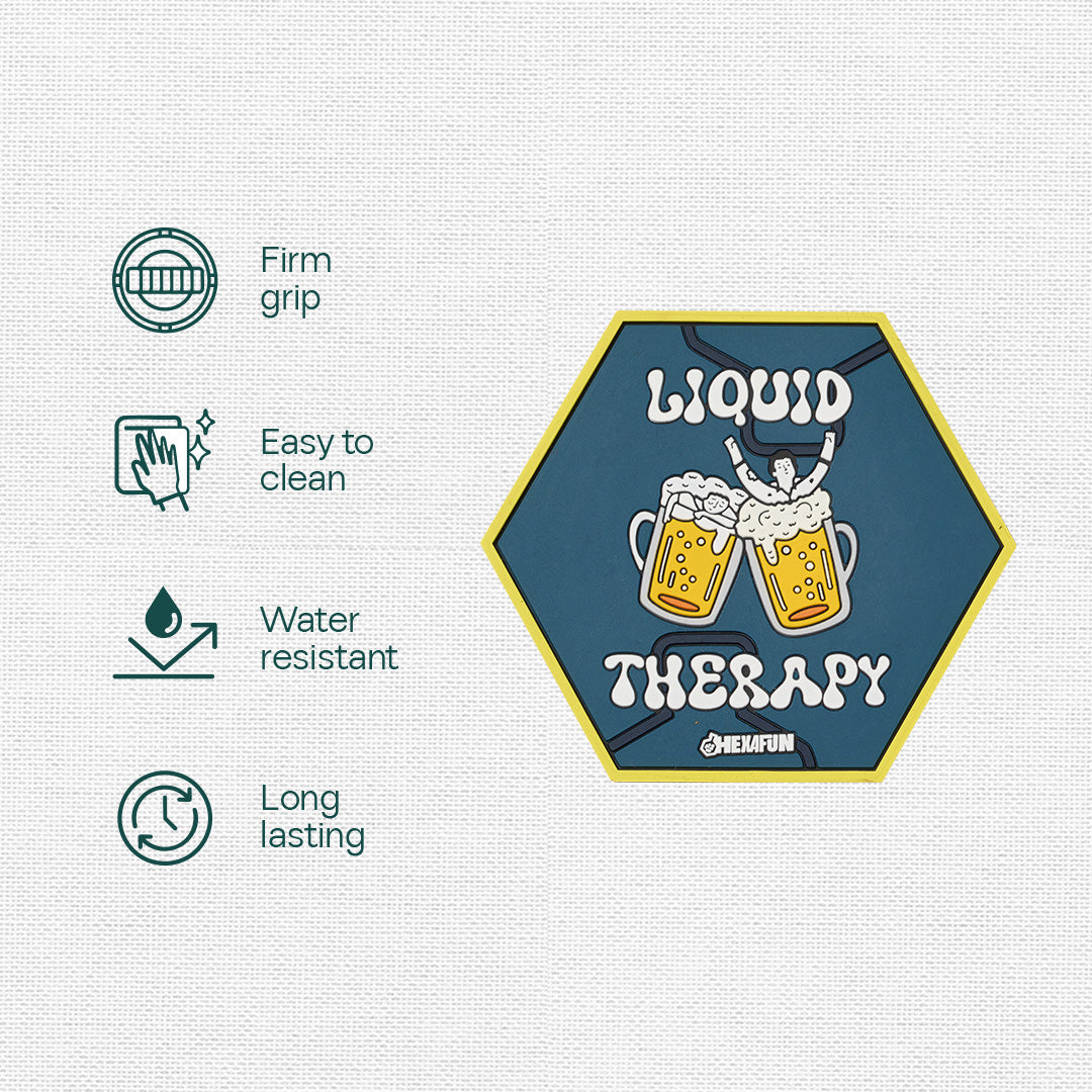 Liquid Therapy! Coasters, Pack Of 1