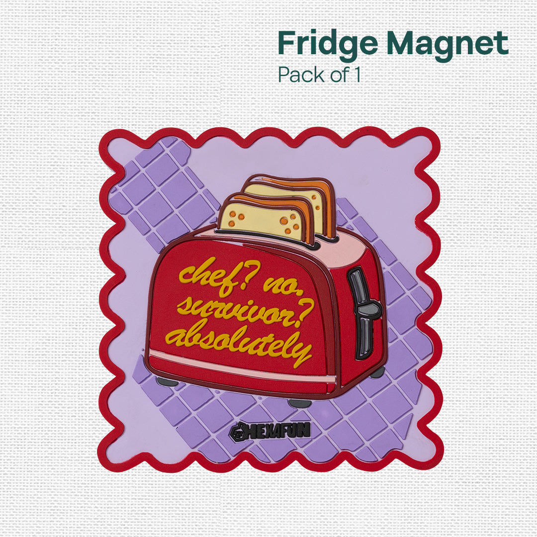 Survival Hack! Fridge Magnets, Pack of 1