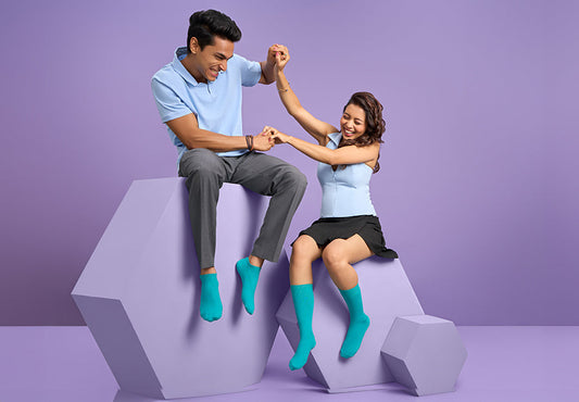 Bamboo and cotton socks