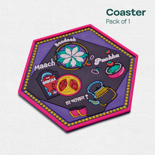 Full Petuk Vibe! Coasters, Pack of 1