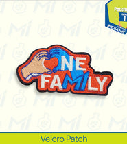 MI Community! 100% Recycled Fabric, Velcro Patches, Pack of 1
