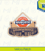 Agla Station Wankhede! 100% Recycled Fabric, Velcro Patches, Pack of 1