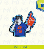 Gameday Vibe! 100% Recycled Fabric, Velcro Patches, Pack of 1