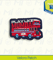 Victory Express! 100% Recycled Fabric, Velcro Patches, Pack of 1