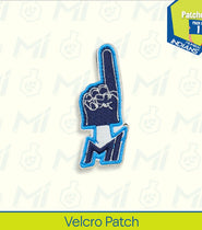 It’s Out! 100% Recycled Fabric, Velcro Patches, Pack of 1