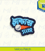Jhakas Sixer! 100% Recycled Fabric, Velcro Patches, Pack of 1
