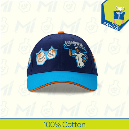Maximum City! 100% Cotton Fabric, Unisex Cap, Pack of 1