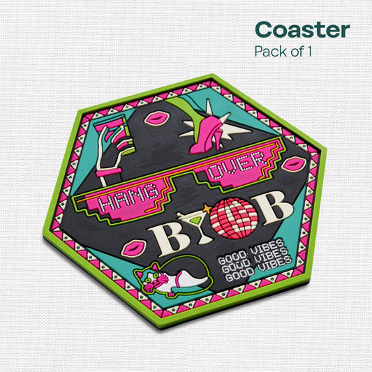 Hangover Vibes! Coasters, Pack of 1