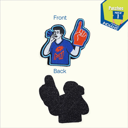 Gameday Vibe! 100% Recycled Fabric, Velcro Patches, Pack of 1