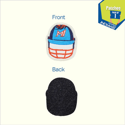 MI Warrior! 100% Recycled Fabric, Velcro Patches, Pack of 1