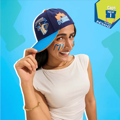 Maximum City! 100% Cotton Fabric, Unisex Cap, Pack of 1