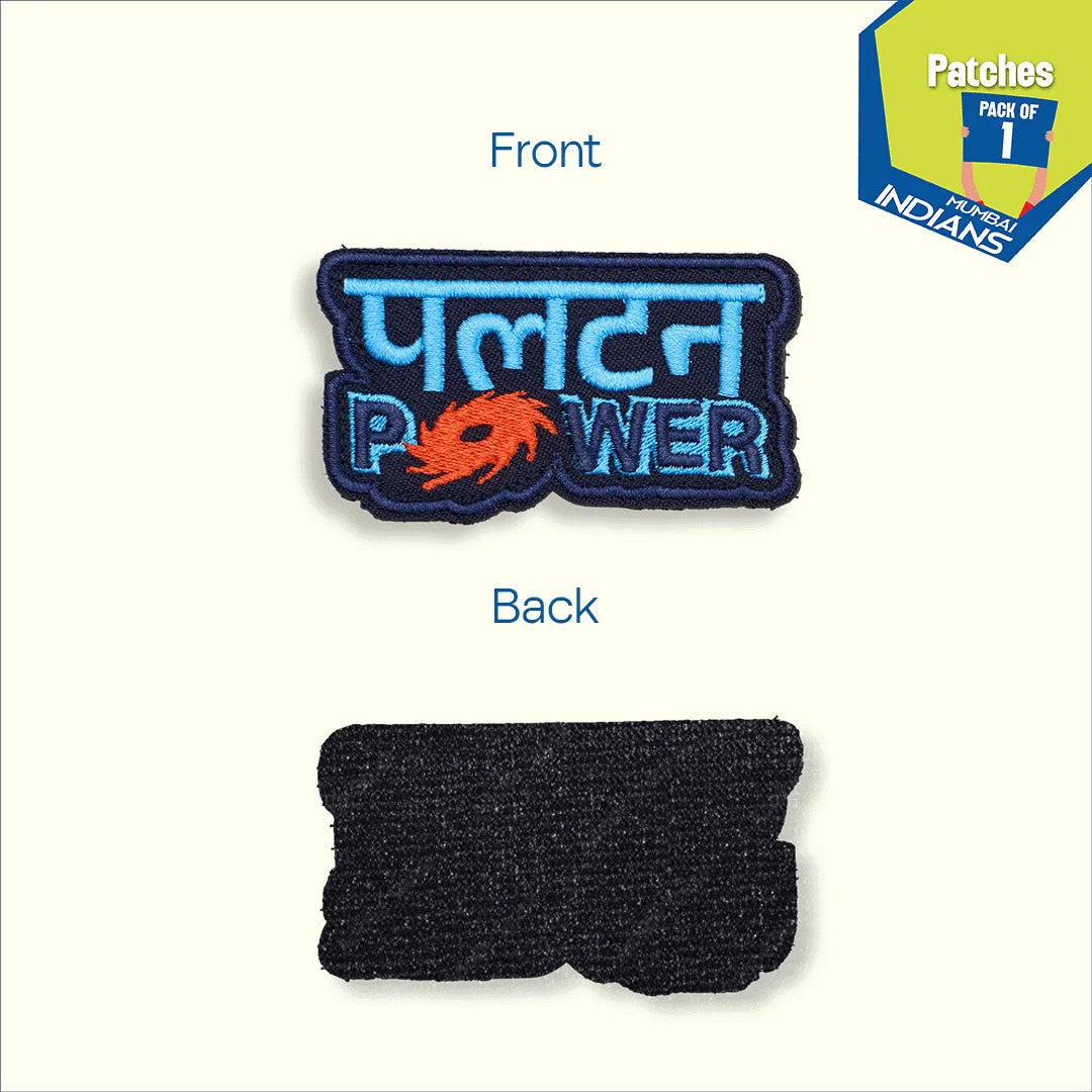 Paltan Royalty! 100% Recycled Fabric, Velcro Patches, Pack of 1