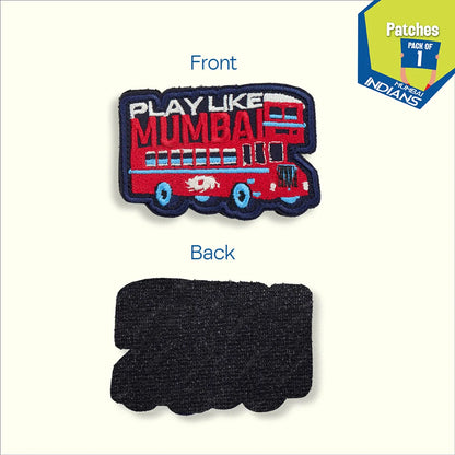 Victory Express! 100% Recycled Fabric, Velcro Patches, Pack of 1