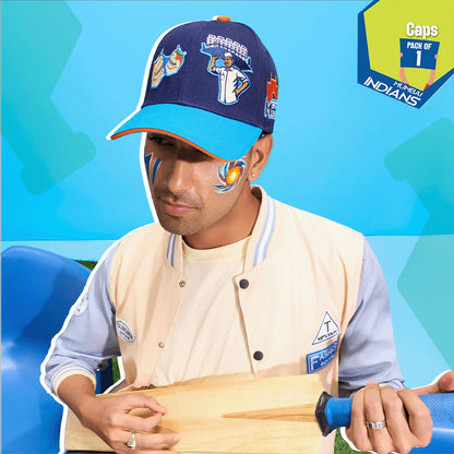 Maximum City! 100% Cotton Fabric, Unisex Cap, Pack of 1