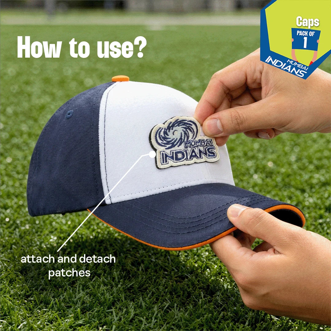 Subtle Noise! Cotton Fabric, Unisex Velcro Cap, Free 1 Patch, Pack of 1