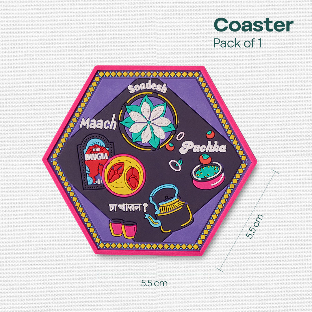 Full Petuk Vibe! Coasters, Pack of 1