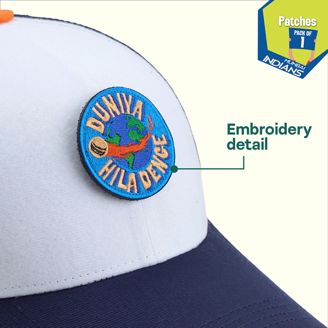 Winning Whistles! 100% Recycled Fabric, Velcro Patches, Pack of 1