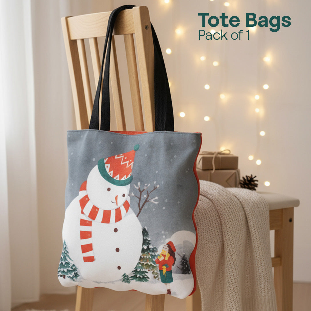 Chillin’ Hard! Canvas Tote Bags, 100% Organic Cotton, Pack of 1