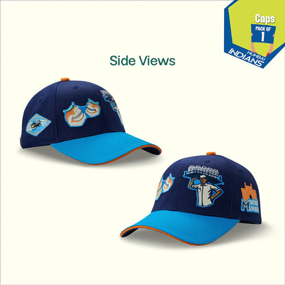 Maximum City! 100% Cotton Fabric, Unisex Cap, Pack of 1