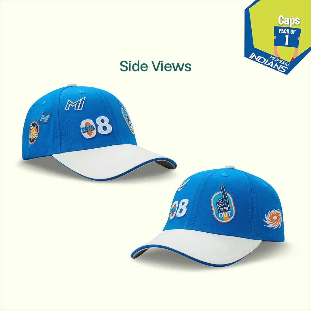 Estd. 08! 100% Cotton Fabric, Unisex Cap, Pack of 1