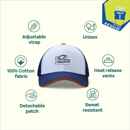 Subtle Noise! Cotton Fabric, Unisex Velcro Cap, Free 1 Patch, Pack of 1