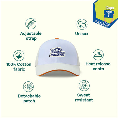 Micro Flex! Cotton Fabric, Unisex Velcro Cap, Free 1 Patch, Pack of 1